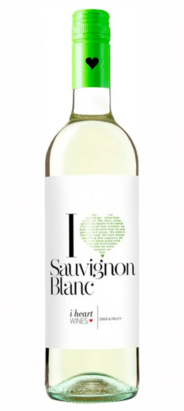 I Heart 2 Вино I heart Sauvignon Blan біле напівсухе 0.75 л