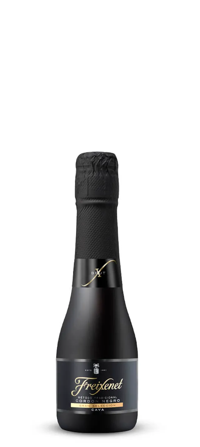 Freixenet_Cordon_02 Ігристе вино Freixenet Cava Cordon Negro Gran Seleccion біле брют 0.2 л